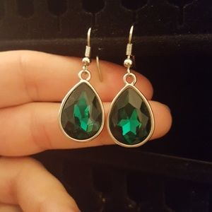 Deep Teal earrings